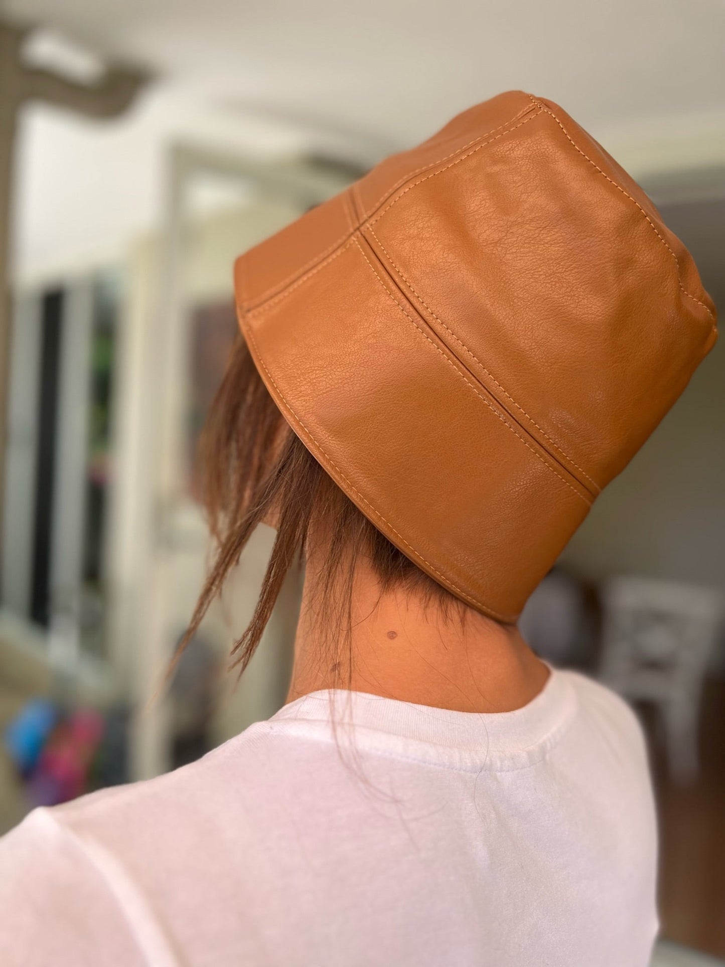 Posh Bob HALO Hair Wig for Hats - 1 x Mid-Length at Front and 1 x Short at Back