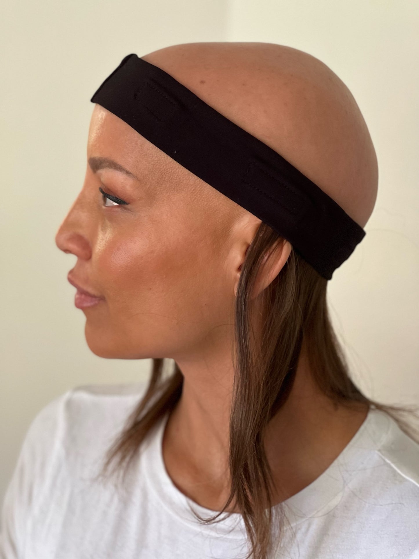 MID-LENGTH Human Hair Hat Wigs