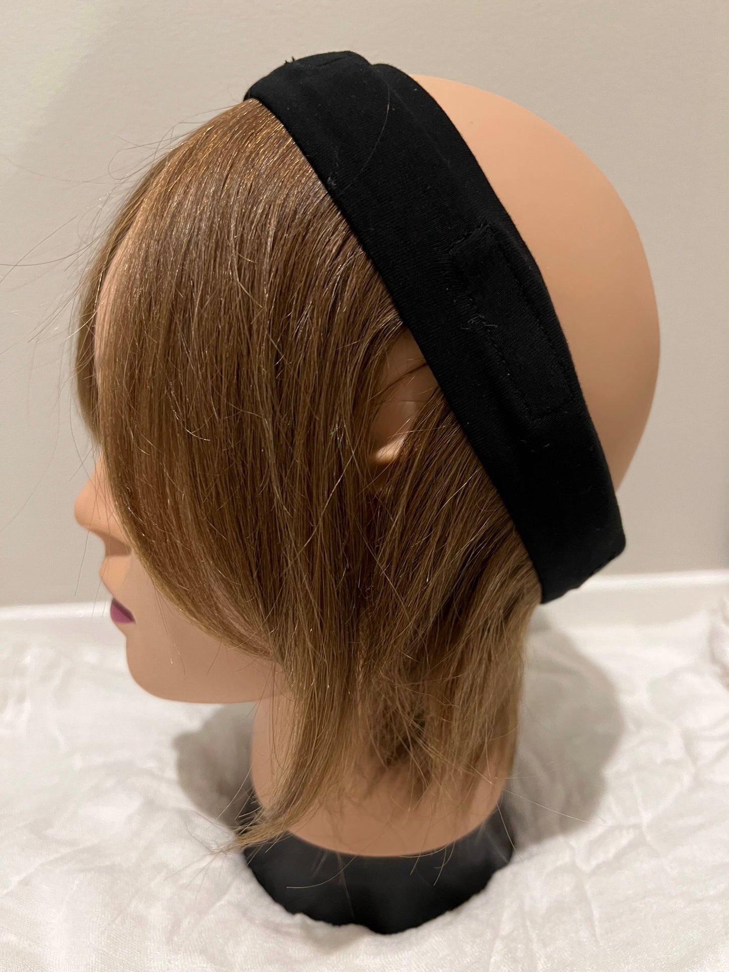 Posh Bob HALO Hair Wig for Hats - 1 x Mid-Length at Front and 1 x Short at Back