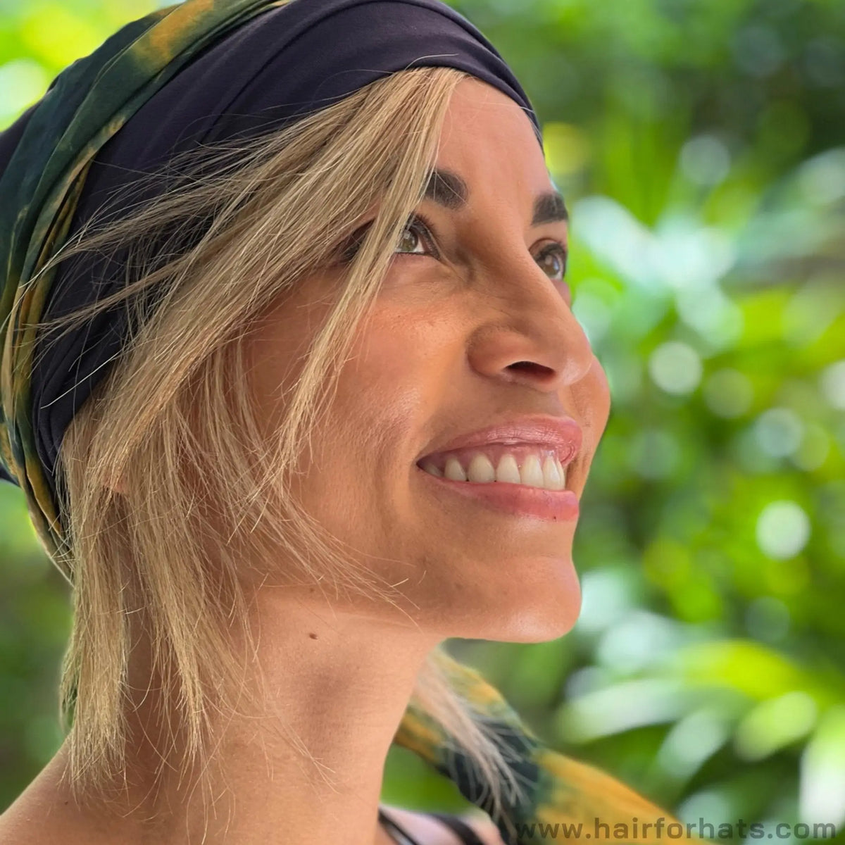 Human Hair Side Fringes for Under Hats - Chemo Wig