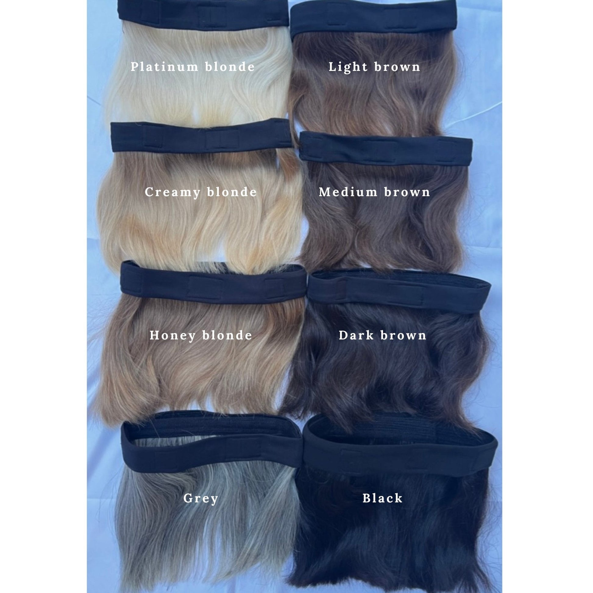 Colours of Hat Wig Bands