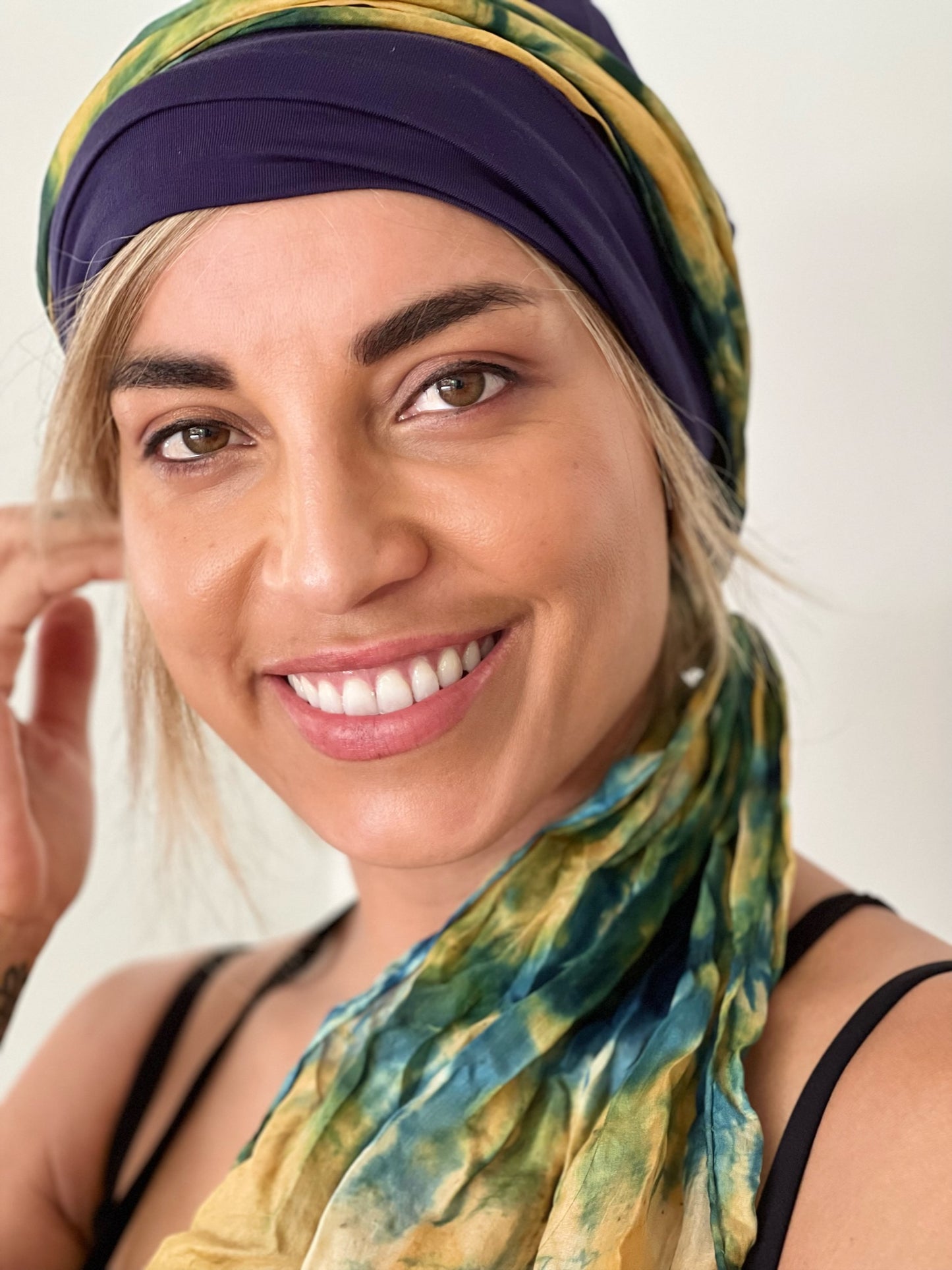 MID-LENGTH Human Hair Hat Wigs