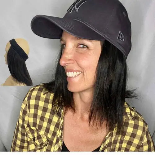 Styling Hair for Hats with Caps - Hair For Hats