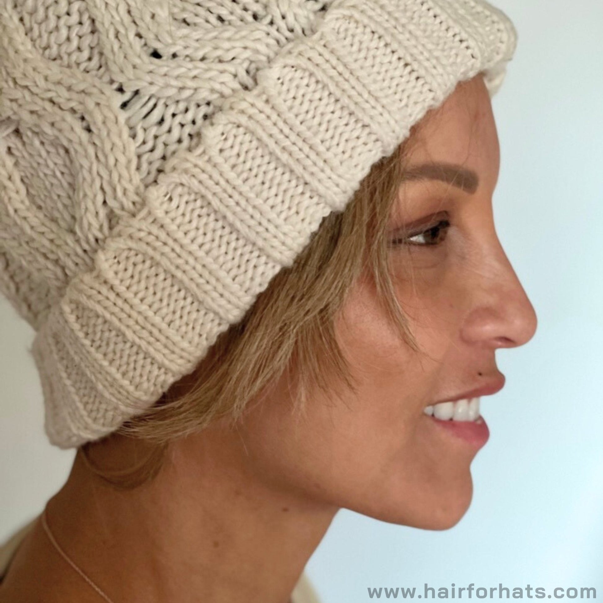 Human Hair Side Fringes for Under Hats (Front Pieces) - Hair For Hats