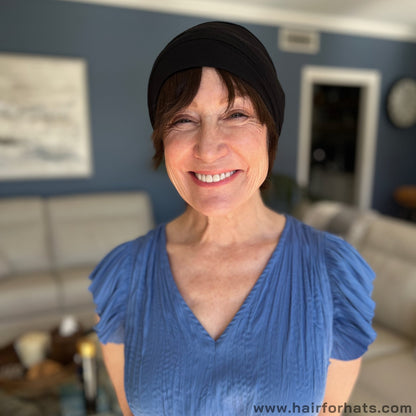 Human Hair Side Fringes for Under Hats (Front Pieces) - Hair For Hats